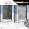 Anzzi Enchant 70in x 604in Framed Sliding Shower Door in Chrome SD-AZ15-01CH - alternate 2